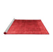 Bohemian Red Washable Rugs