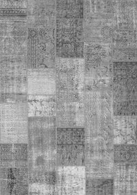 Patchwork Gray Transitional Rug, con1185gry