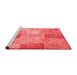 Transitional Red Washable Rugs