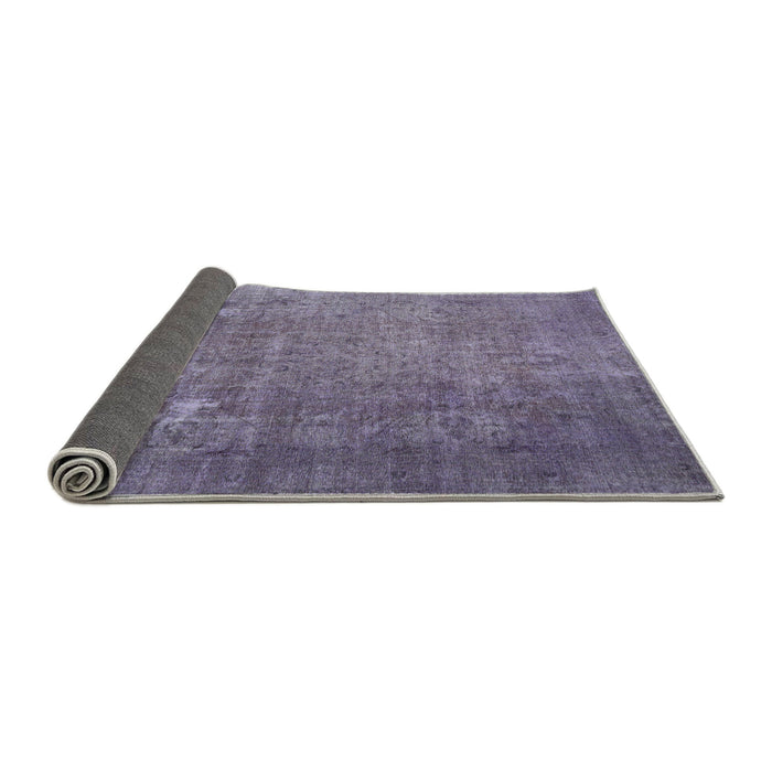 Thickness of Contemporary Lavender Purple Persian Rug, con1186