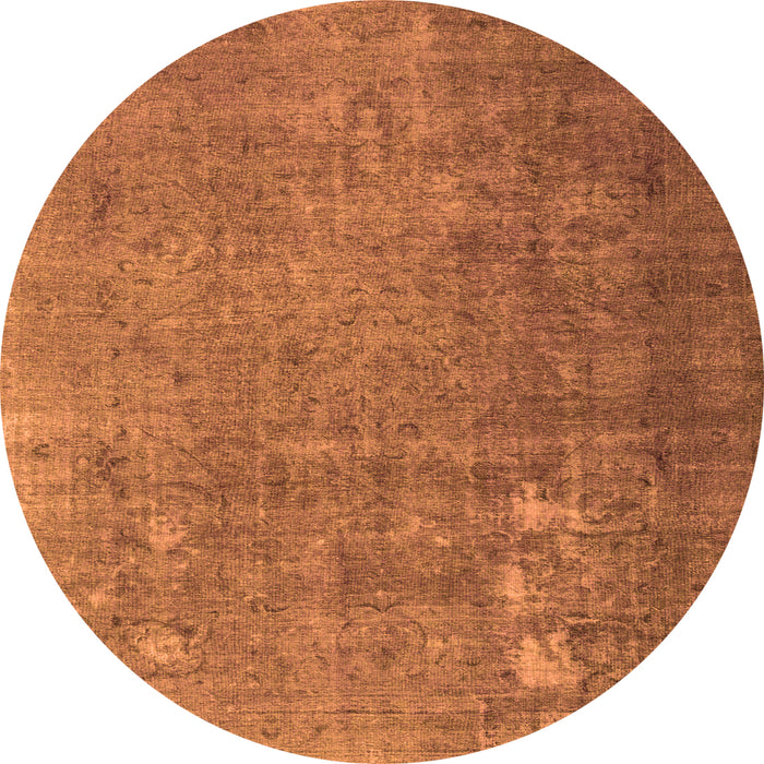 Machine Washable Persian Orange Bohemian Area Rugs, wshcon1186org