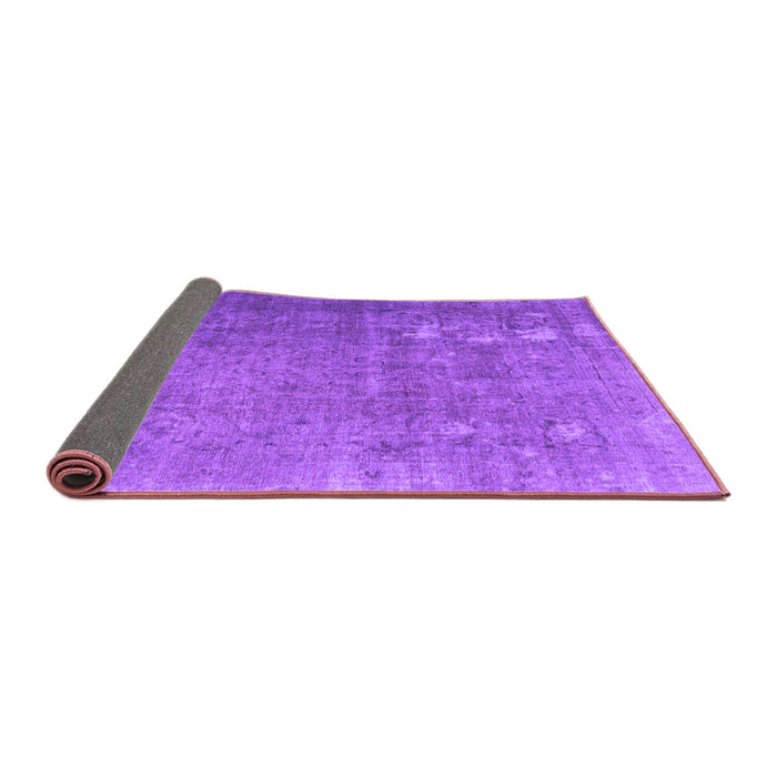 Sideview of Persian Purple Bohemian Rug, con1186pur