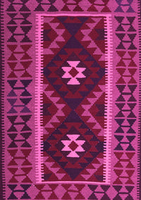 Oriental Pink Traditional Rug, con1187pnk