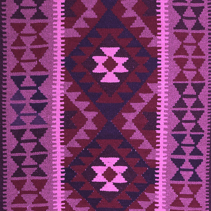 Machine Washable Oriental Purple Traditional Area Rugs, wshcon1187pur