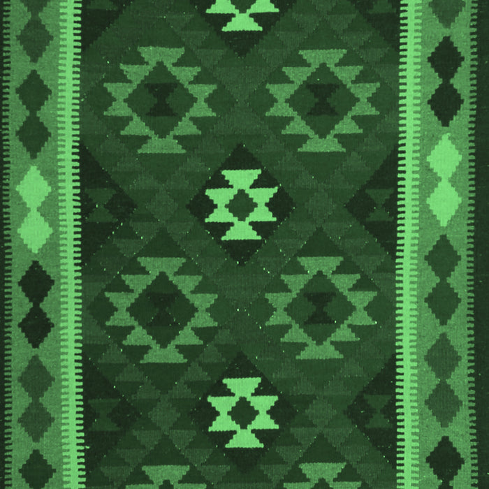 Oriental Emerald Green Traditional Rug, con1188emgrn
