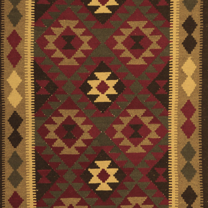 Oriental Brown Traditional Rug, con1188brn