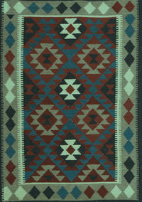 Oriental Light Blue Traditional Rug, con1188lblu