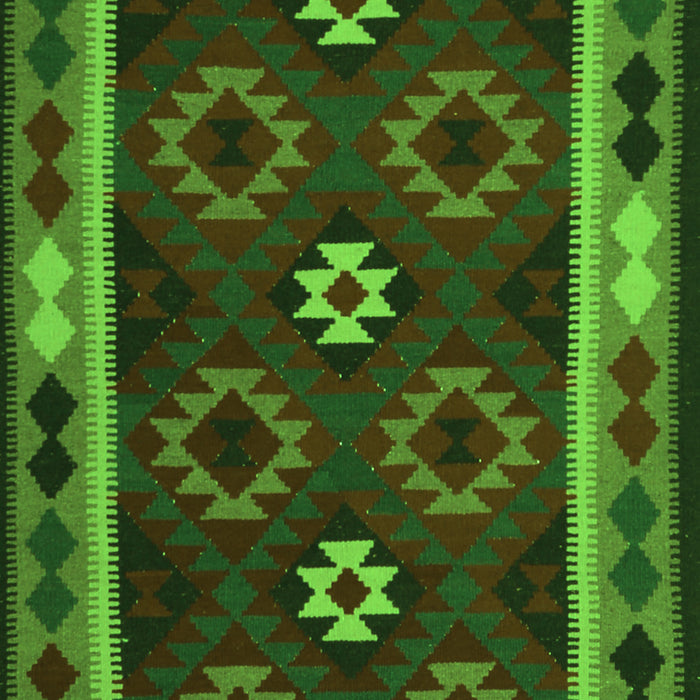 Oriental Green Traditional Rug, con1188grn