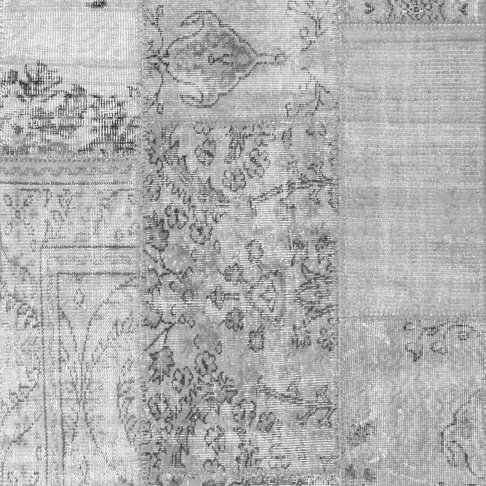 Patchwork Gray Transitional Rug, con1189gry