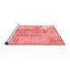 Transitional Red Washable Rugs