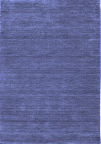 Abstract Blue Contemporary Rug, con118blu