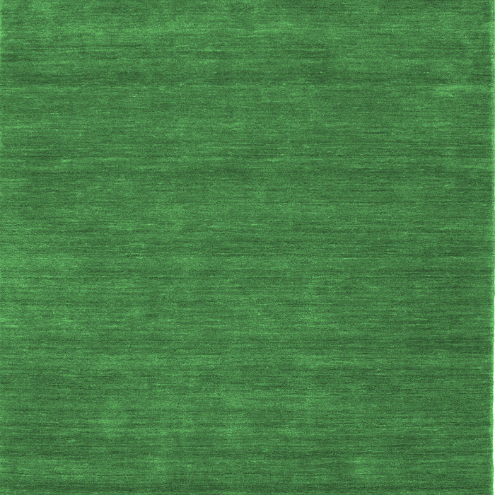 Machine Washable Abstract Emerald Green Contemporary Area Rugs, wshcon118emgrn