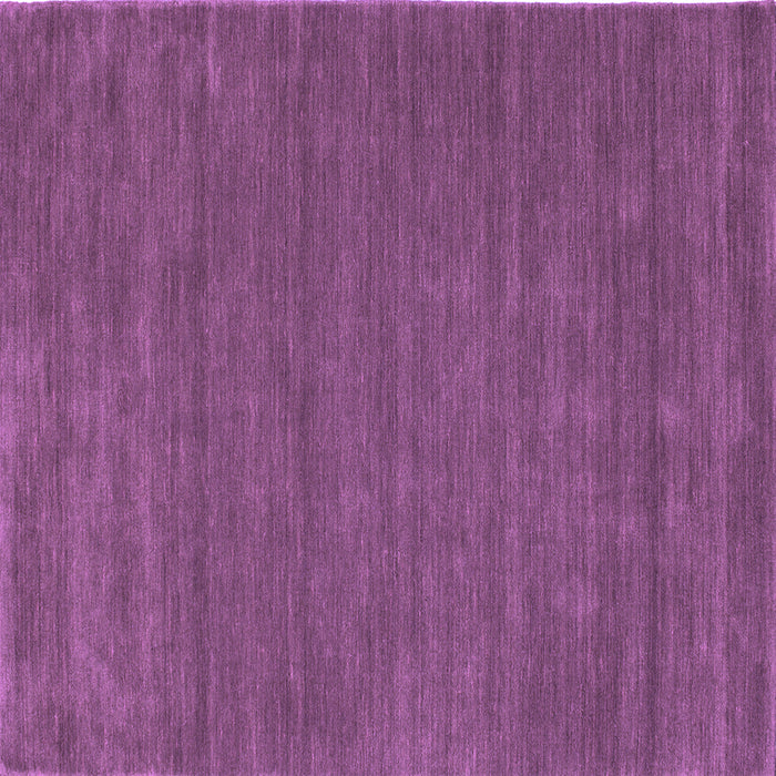 Square Machine Washable Abstract Purple Contemporary Area Rugs, wshcon118pur