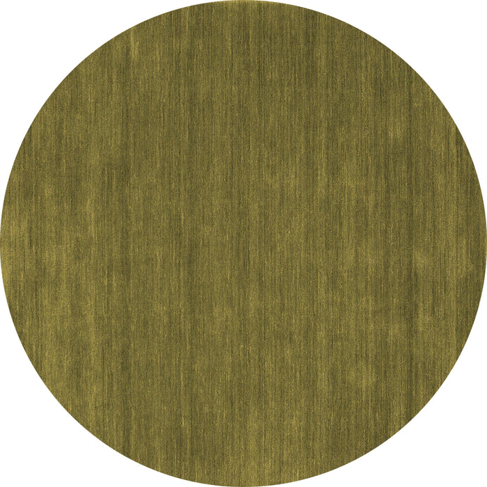 Round Machine Washable Abstract Brown Contemporary Rug, wshcon118brn