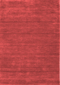 Abstract Red Contemporary Rug, con118red