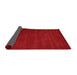 Thickness of Contemporary Red Modern Rug, con119