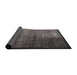 Thickness of Contemporary Granite Gray Modern Rug, con1191