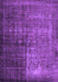 Abstract Purple Contemporary Rug, con1191pur