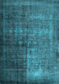 Abstract Light Blue Contemporary Rug, con1191lblu