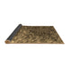 Sideview of Abstract Brown Contemporary Rug, con1192brn