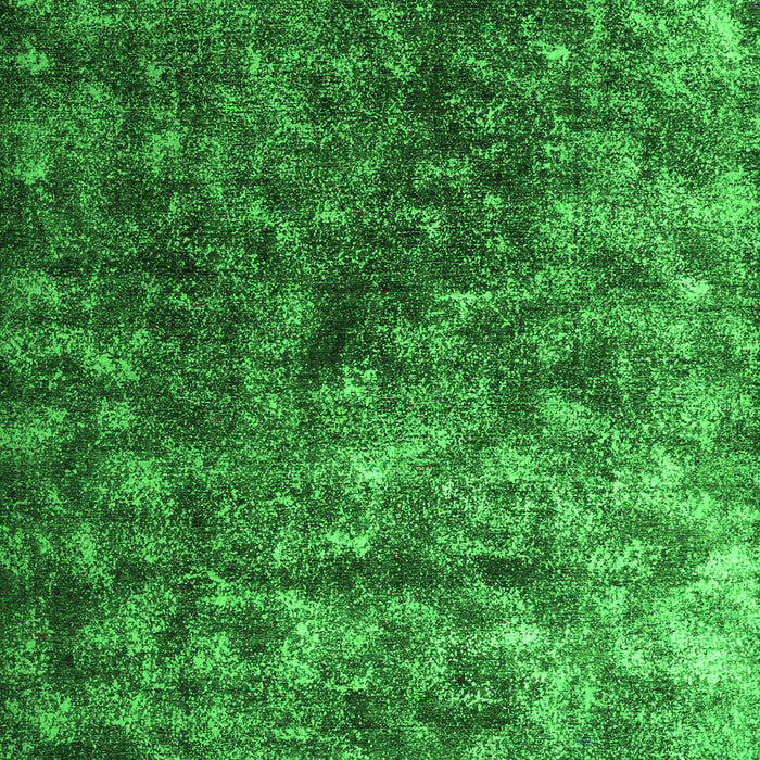 Serging Thickness of Machine Washable Abstract Green Contemporary Area Rugs, wshcon1192grn