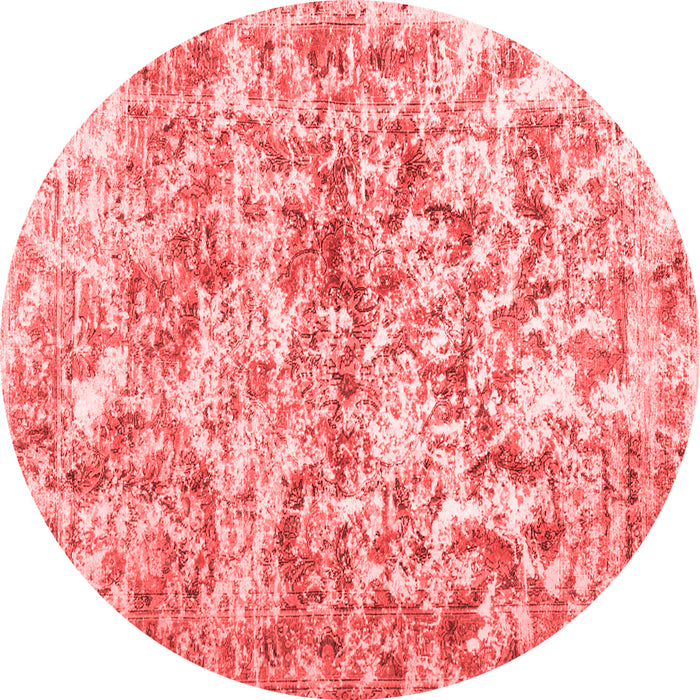 Abstract Red Contemporary Rug, con1194red