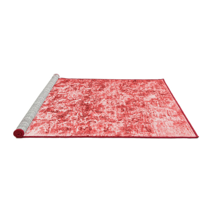 Contemporary Red Washable Rugs