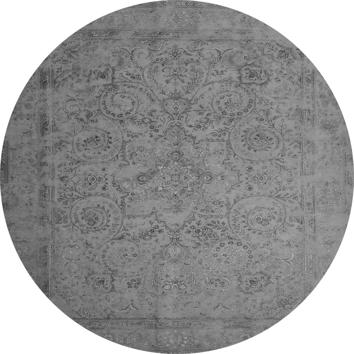 Machine Washable Persian Gray Bohemian Rug, wshcon1195gry