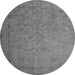 Machine Washable Persian Gray Bohemian Rug, wshcon1195gry