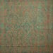 Square Persian Turquoise Bohemian Rug, con1195turq