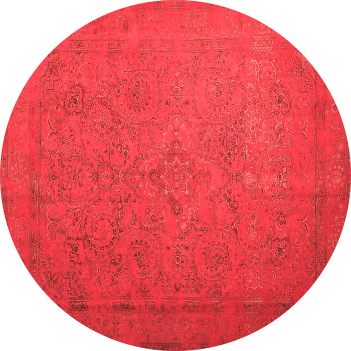 Machine Washable Persian Red Bohemian Rug, wshcon1195red