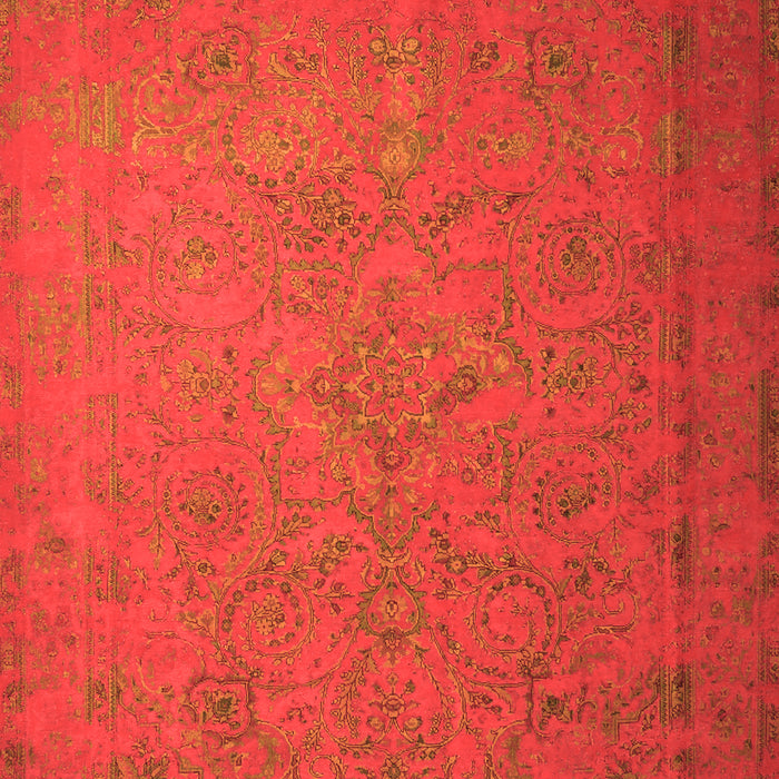 Serging Thickness of Machine Washable Persian Orange Bohemian Area Rugs, wshcon1195org