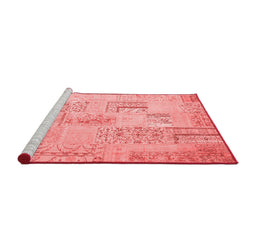 Transitional Red Washable Rugs