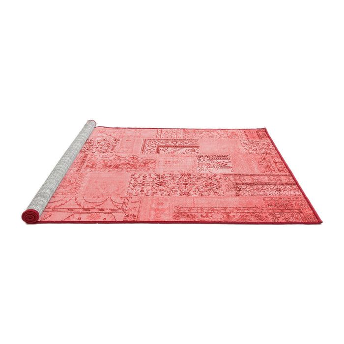 Transitional Red Washable Rugs