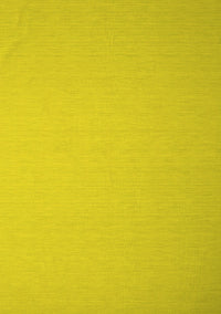 Abstract Yellow Contemporary Rug, con1197yw