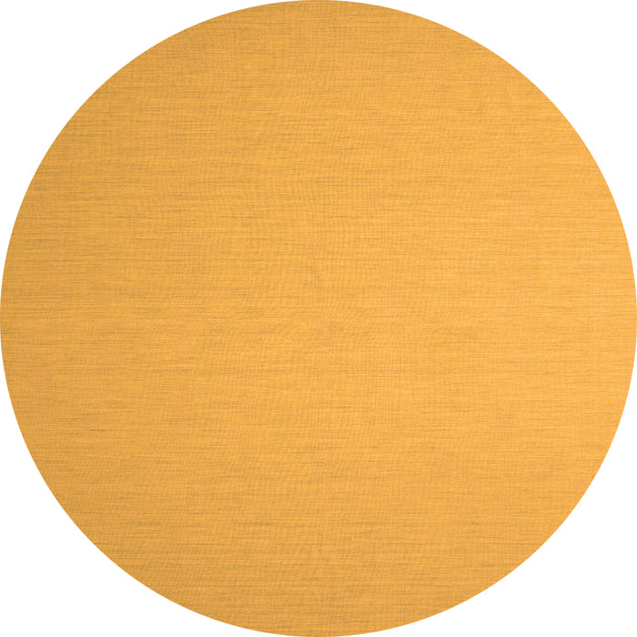 Square Abstract Orange Contemporary Rug, con1197org