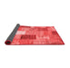 Patchwork Red Transitional Area Rugs