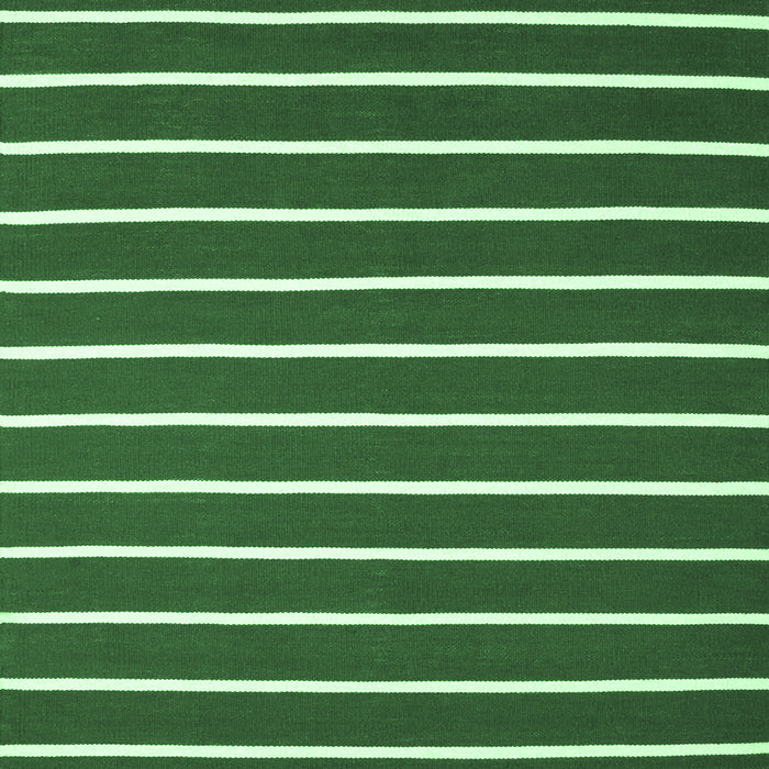 Square Machine Washable Abstract Emerald Green Contemporary Area Rugs, wshcon1199emgrn