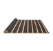 Sideview of Abstract Brown Contemporary Rug, con1199brn