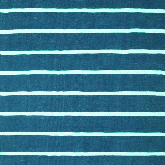 Abstract Turquoise Contemporary Rug, con1199turq