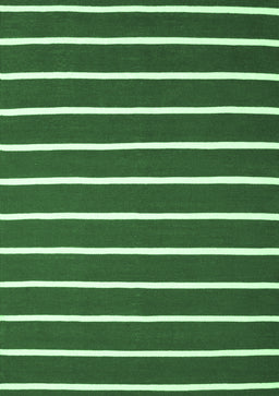 Abstract Emerald Green Contemporary Rug, con1199emgrn