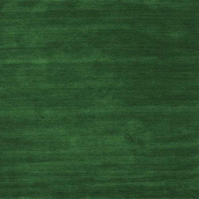 Square Abstract Emerald Green Contemporary Rug, con119emgrn