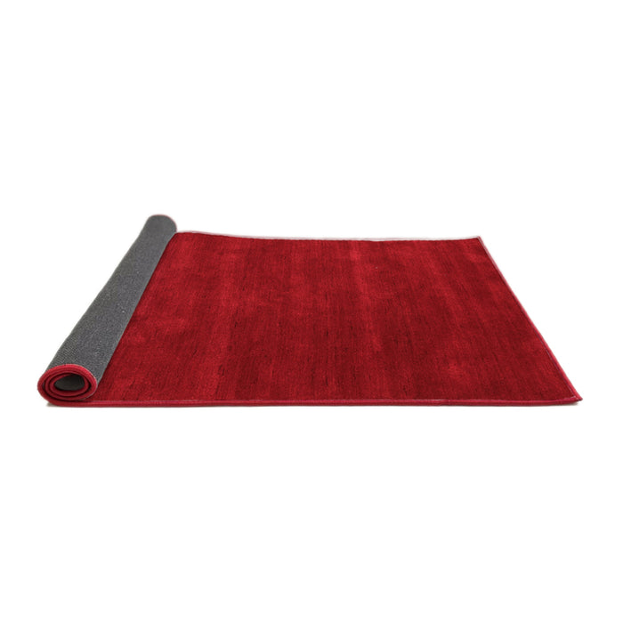 Abstract Red Contemporary Area Rugs