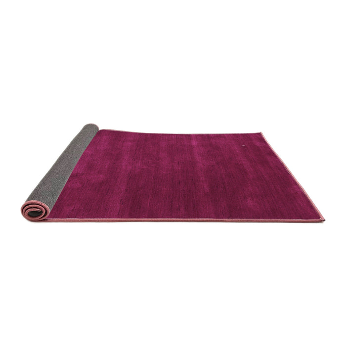 Sideview of Abstract Purple Contemporary Rug, con119pur
