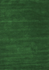 Abstract Emerald Green Contemporary Rug, con119emgrn