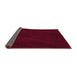 Sideview of Abstract Pink Contemporary Rug, con11pnk