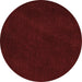 Round Machine Washable Abstract Brown Contemporary Rug, wshcon11brn