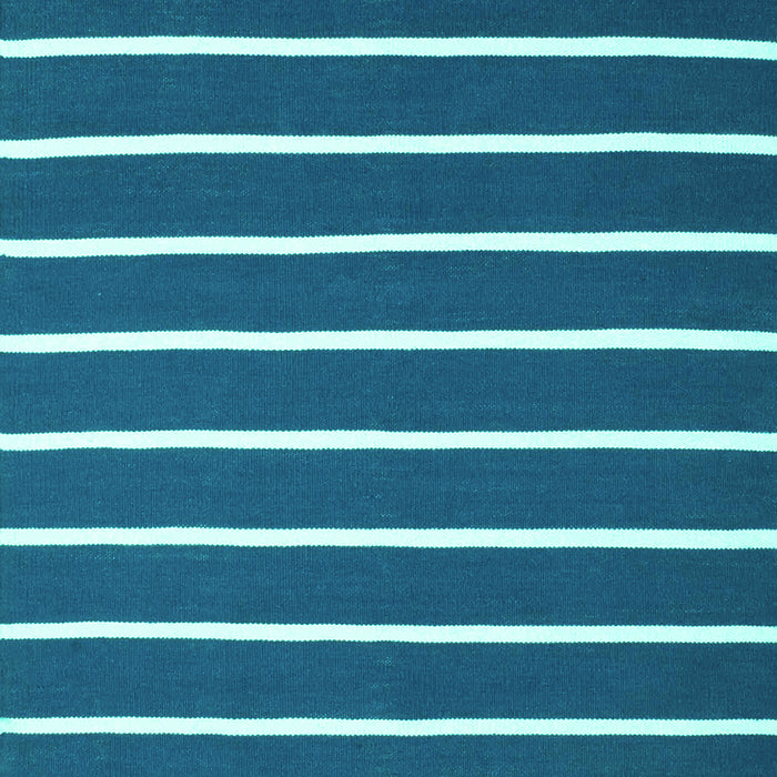 Machine Washable Abstract Turquoise Contemporary Area Rugs, wshcon1200turq