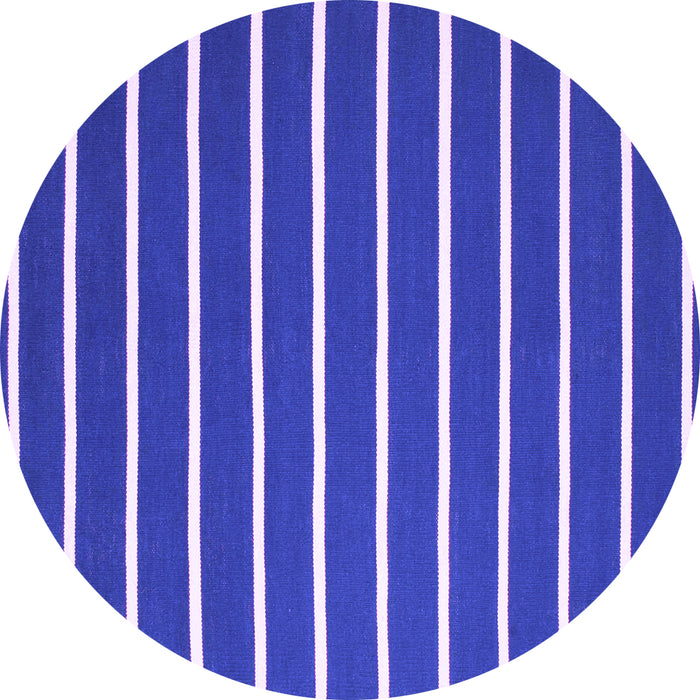 Round Machine Washable Abstract Purple Contemporary Area Rugs, wshcon1200pur