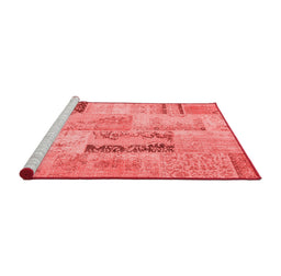 Transitional Red Washable Rugs